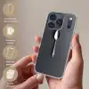 Zilver - Metaal - Lepel Telefoonhoesje iPhone 17 Pro klein -sfeer3_NL