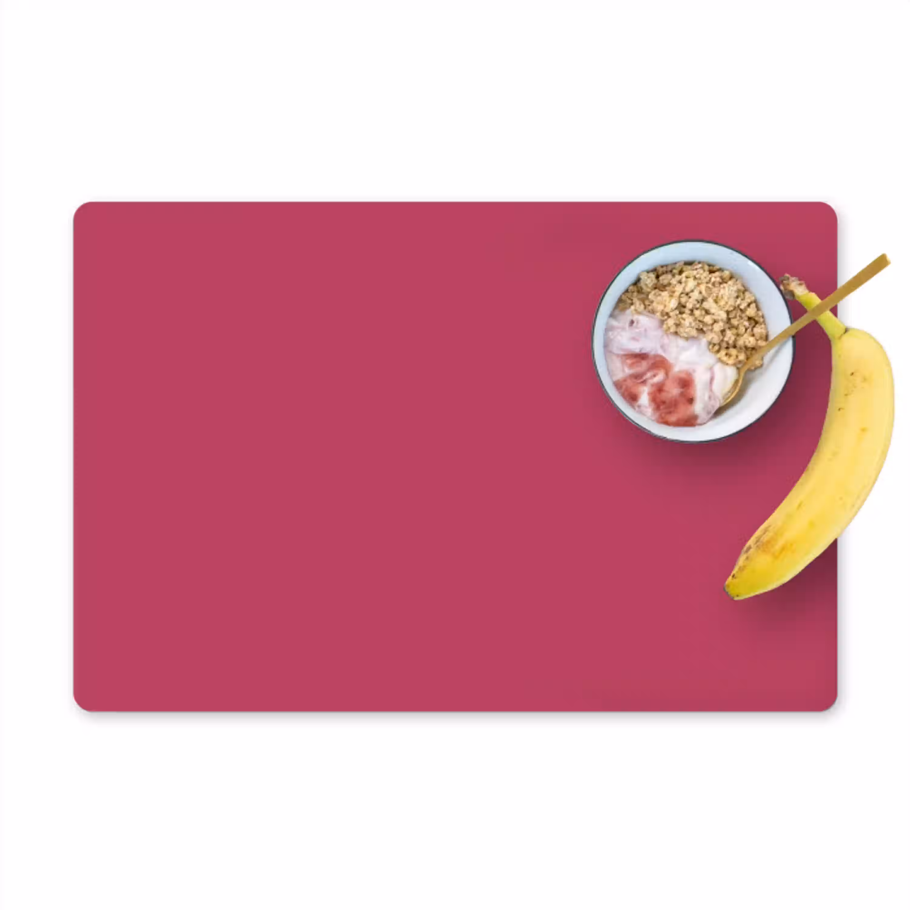 Deep - Berry - Rood Placemat vinyl groot 368 -zzzproduct_Kitchenyeah-website