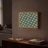 Groen - Disco - Patroon Light Box met batterij (Wandlamp) middel 907 -sfeer1