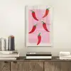Pepers - Rood - Illustratie plexiglas 5mm klein -sfeer1