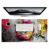 Lippen - Graffiti - Expressief Muismat XXL klein -3d