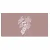 Tros - Druiven - Illustratie - Bladeren Muismat XXL klein -3d_leeg