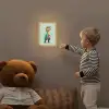 Cartoon - Dino - Oranje - Stekels Light Box met kabel klein -sfeer4a_kind