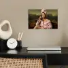Mona - Klassiek - Roze poster papier klein -sfeer1