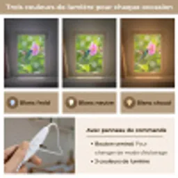 Kolibrie - Bloem - Natuur - Groen Light Box met kabel (Kinderlampje) klein -USP_lichtkleurFR