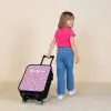 Sterrenstof Kinderkoffer - Zwart klein -sfeer1