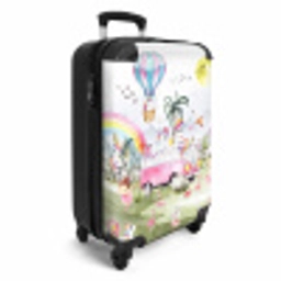 Eenhoorn safari NBS - Handbagage koffer - Unisex middel -productfoto_3d