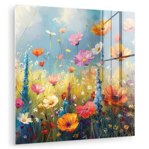 Bloemen - Natuur - Botanisch - Kunst plexiglas 5mm klein -zzzproduct_nieuw