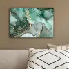 Goud - Marmer - Groen - Luxe - Marmerlook - Grijs canvas 2cm klein -sfeer3