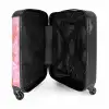 Patroon van gekleurde vlinders NBS - Handbagage koffer - Unisex middel -binnenkant