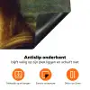 Mona Lisa - Leonardo da Vinci Inductie beschermer vinyl 3mm klein -zzzzzzz-td-onderkant