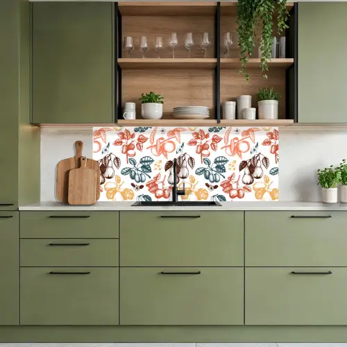 Fruit - Vintage - Boom - Design keuken achterwand 2 middel 871 -sfeer3