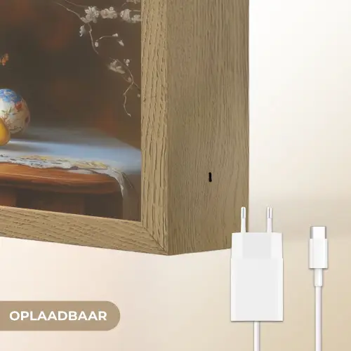 Paaseieren - Stilleven - Vaas Light Box met batterij (Wandlamp) middel -USP_websiteoplaadbaarNL