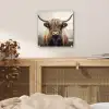 Schotse hooglander - Hoorns - Landschap plexiglas 5mm klein -sfeer4