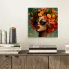 Vrouw - Sinaasappel - Bessen - Oranje aluminium wit klein -sfeer1