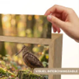 Houtsnip - Bos - Bladeren - Herfst - Gecamoufleerd Light Box met kabel (Kinderlampje) klein -USP_websiteprintFR
