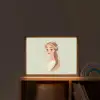 Prinses - Tiara - Groen - Stippen Light Box met batterij (Wandlamp kind) middel -sfeer1_kind
