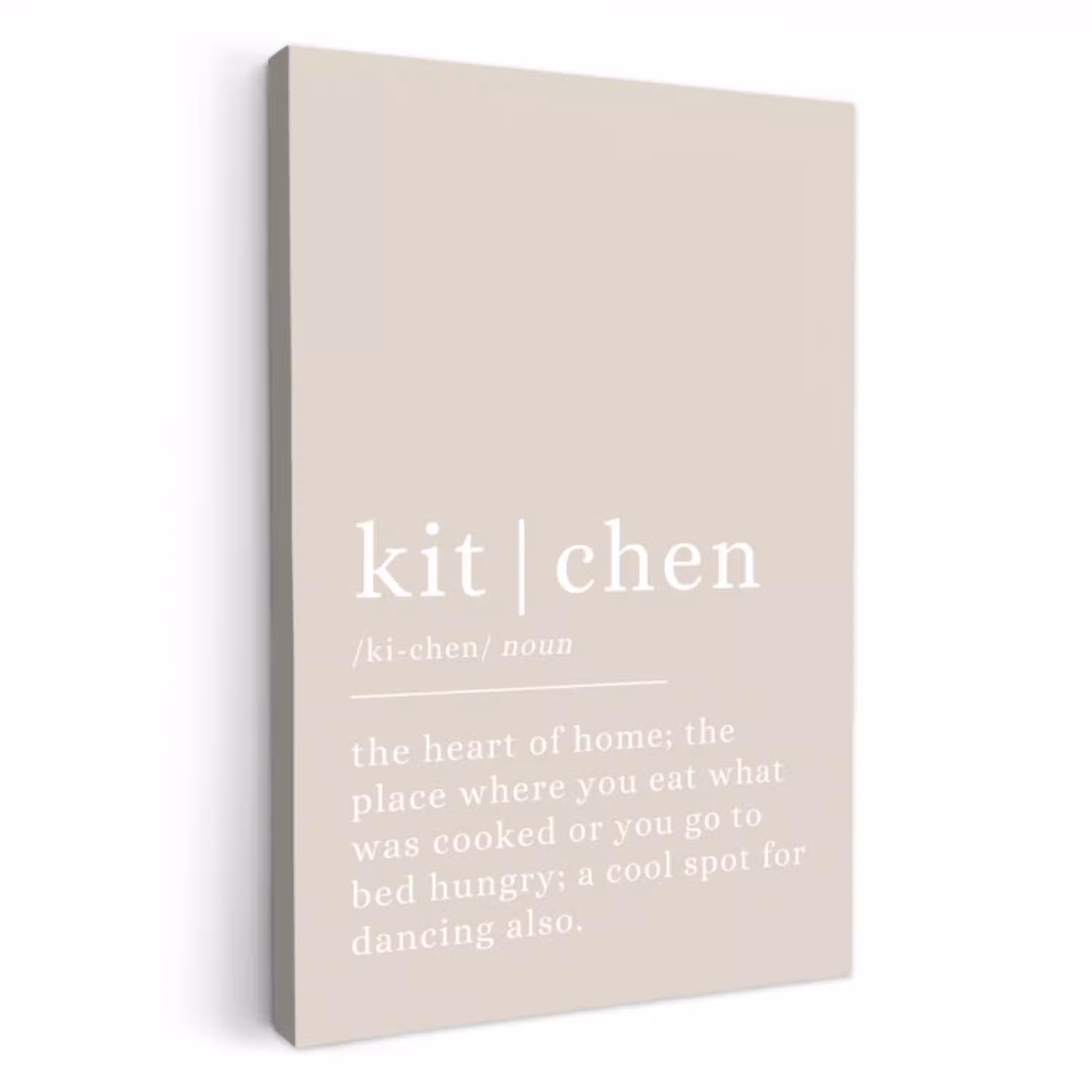 Keuken: Meer dan een Ruimte KitchenYeah - Keuken - Canvas klein -3d