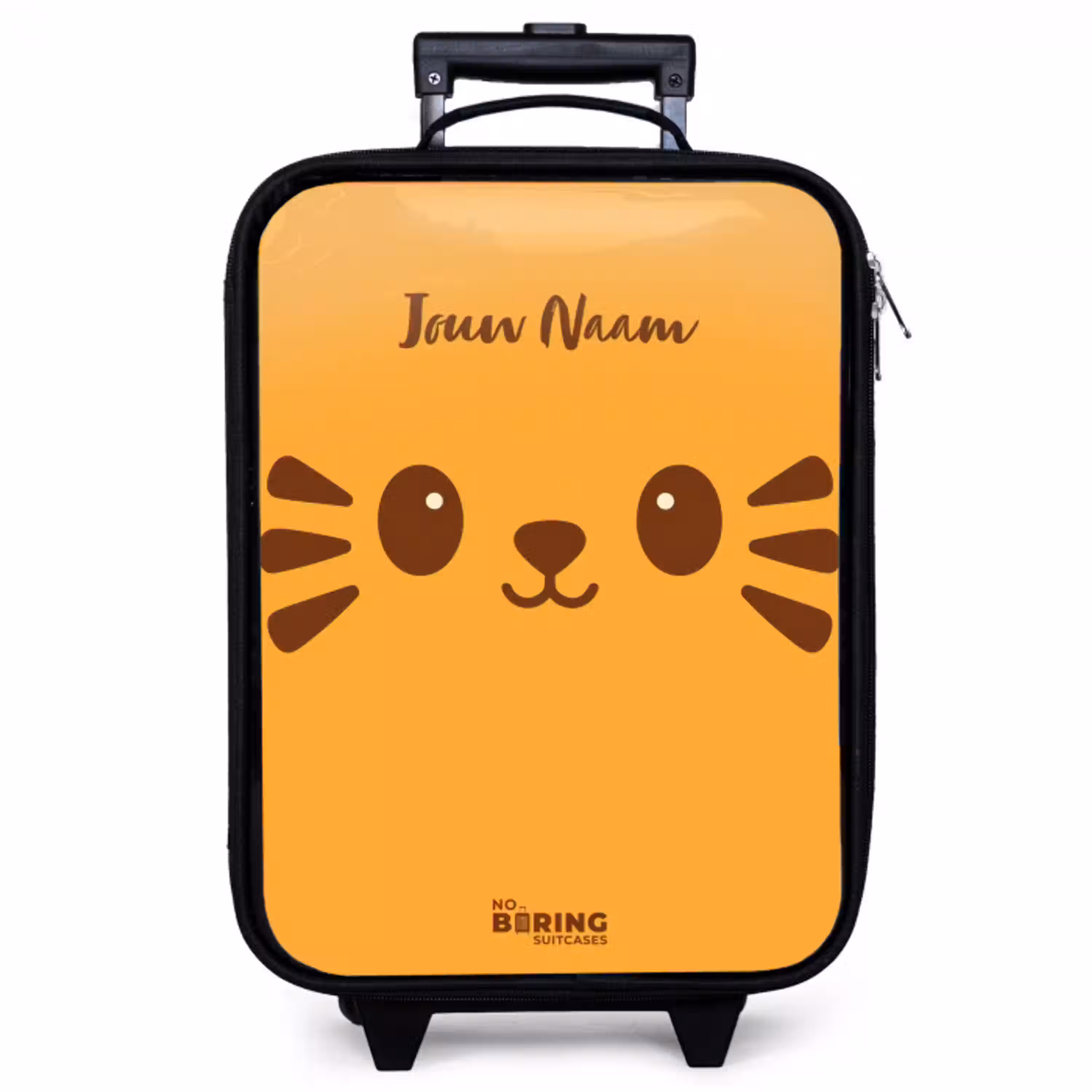 Kawai - Tijger - Oranje Kinderkoffer - Zwart klein -zzz_website3d