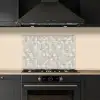 Tegels - Natuurlijk - Grijs keuken achterwand spatscherm klein 900 -sfeer1