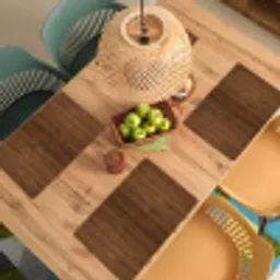 Hardhout - Patronen - Bruin Placemat vinyl groot 368 -zzsfeer5_Kitchenyeah-website