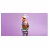 Papegaai - Koksmuts - Pilaar - Vogel Muismat XXL klein -3d_leeg