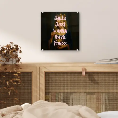 Kroon - Vrouw - Jurk - Opvallend plexiglas 5mm klein -sfeer4