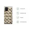 Donuts - Chocolade - Wit - Beige Telefoonhoesje Samsung Galaxy S10 Lite klein -specsS10Lite
