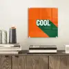 Cool - Oranje - Groen plexiglas 5mm klein -sfeer1