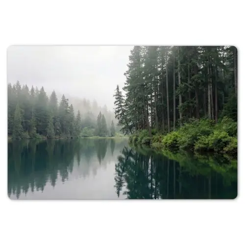 Bergen - Meer - Bos Placemat vinyl groot -zzsfeer1_Kitchenyeah-website