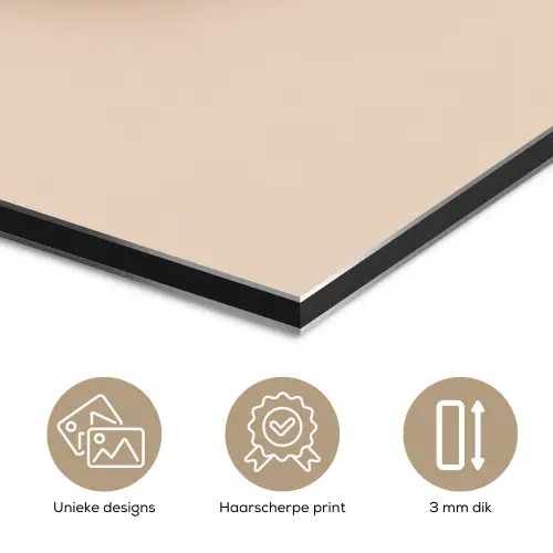 Koekje - Kruimels - beige aluminium wit klein -closeup_NL