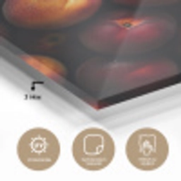 Fruit - Close up - Nectarines plexiglas 5mm klein -wsfeer2_DE