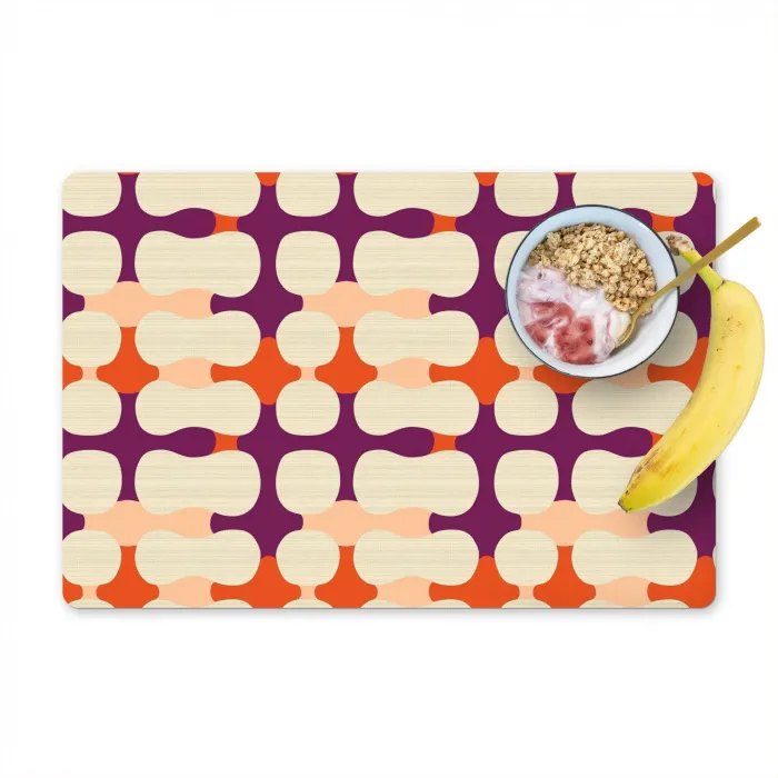 Modern - Patroon - Kleurrijk Placemat vinyl groot 368 -zzzproduct_Kitchenyeah-website