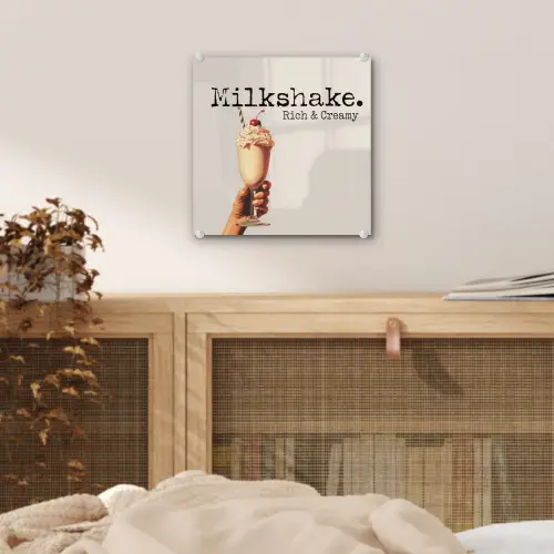 Milkshake - Kers - Rietje plexiglas 5mm klein -sfeer4