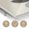 Beige - Japandi - Wabi sabi plexiglas 5mm klein -sfeer2