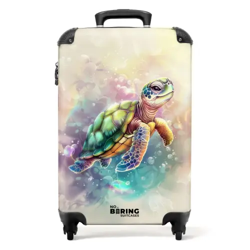 Sunny schildpad NBS - Handbagage koffer - Kinderen Unisex middel -productfoto_recht