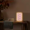 Roze - Kwarts - Goud - Marmer Light Box met kabel (Tafellamp) klein 925 -sfeer4