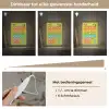 Alfabet - Educatief - Letters leren voor kinderen - Groen - Dieren Light Box met kabel (Wandlamp kind) klein -USP_dimbaarNL