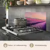 Lavendelveld - Zonsondergang - Paars - Bloemen keuken achterwand spatscherm klein -usp_NL