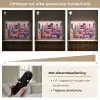 Kleurrijke stad - Zon - Islamitisch Light Box met batterij (Wandlamp) middel -USP_dimbaarNL