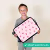 Roze hartjes Kinderkoffer - Zwart klein -sfeer4_NL