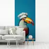 Toekan - Papegaai - Vogel - Koksmuts fotobehang vinyl groot -woonkamer