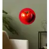 Tomaat - Rood - Hart Wandcirkel behangsticker klein -sfeer2