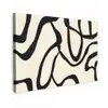 Abstract - Lijnen - Modern - Beige canvas 2cm klein -z3d