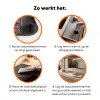Schotse hooglanders - Licht - Lucht - Natuur Inductie beschermer vinyl 3mm klein -zzzzzzz-td-werking