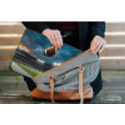 Football - Bal - Stadion - Sport laptophoes neopreen klein -tas