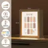 Tafels van vermenigvuldiging - Leren rekenen voor kinderen - Getallen oefenen - Cijfers - Pastel kleuren Light Box met kabel (Kinderlampje) klein -USP_FR