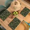 Bladeren - Takken - Camouflage - Groen Placemat vinyl groot 368 -zzsfeer5_Kitchenyeah-website