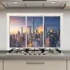New York - Doorkijk - Skyline keuken achterwand spatscherm klein -3d_website