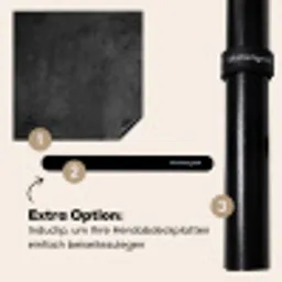 Industrieel Betongrijs Inductie beschermer vinyl 3mm middel -zzzzzzz-induclip_DE